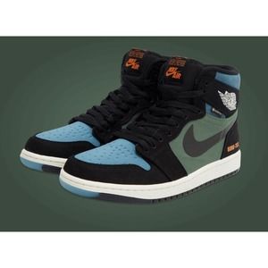 Nike Air Jordan 1 Element Gore Tex Sky J Black Light Olive DB2889-003 Mens 12🔥